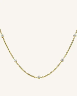 Rosefield 5 Birthstone Necklace Fashion