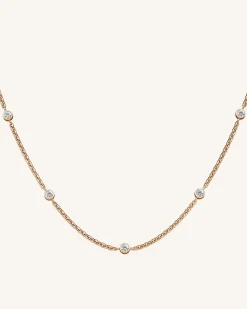 Rosefield 5 Birthstone Necklace Fashion