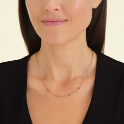 Rosefield 5 Birthstone Necklace Fashion