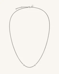 Rosefield 2 Birthstone Necklace New