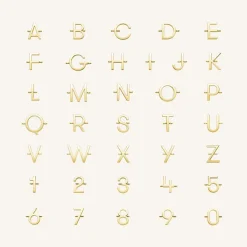 Rosefield 5 Charm Necklace Online