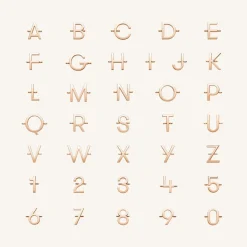 Rosefield 5 Charm Necklace Online