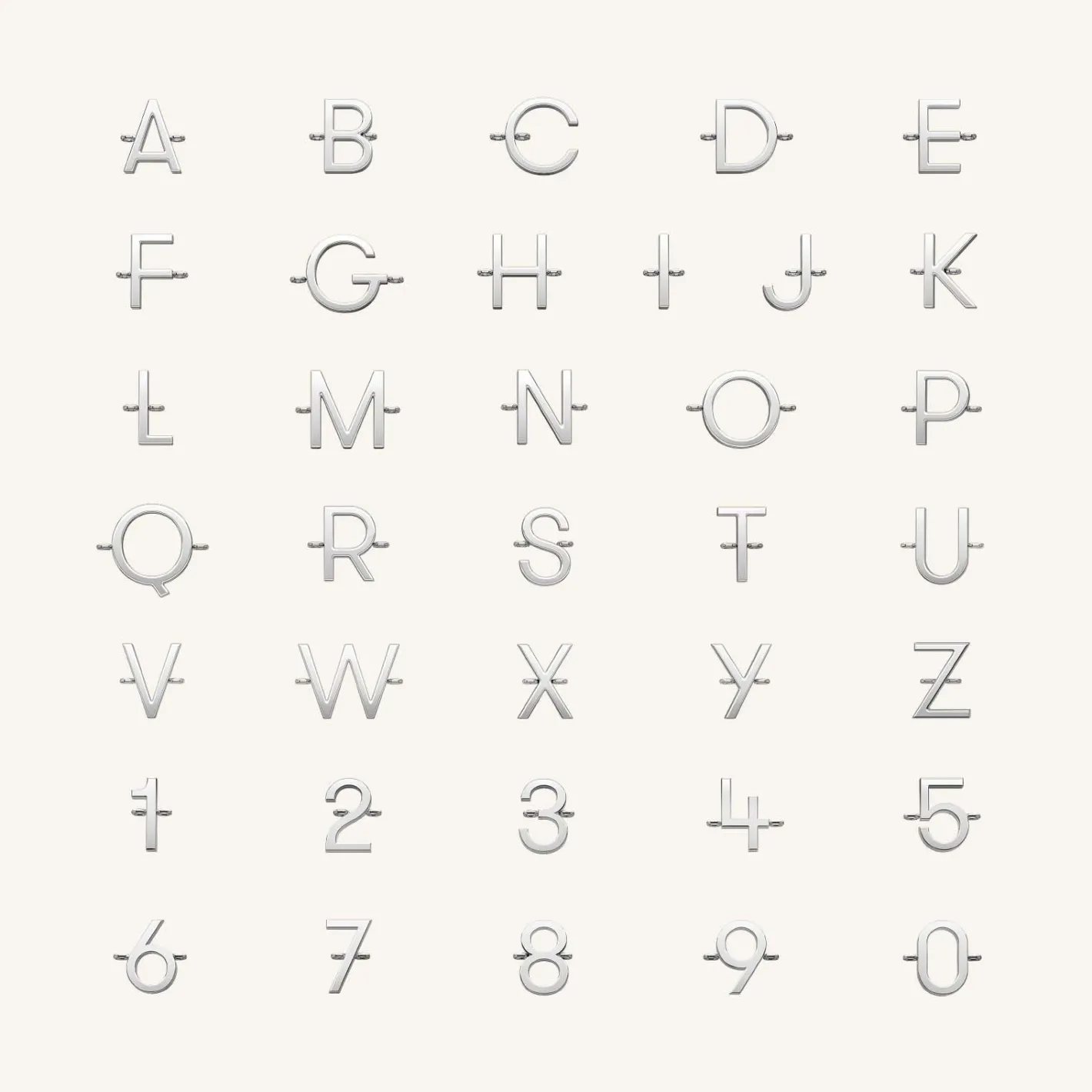 Rosefield 1 Charm Necklace Fashion