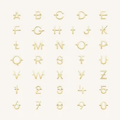 Rosefield 3 Charm Necklace Clearance