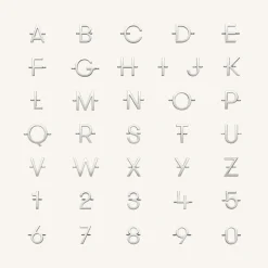 Rosefield 3 Charm Necklace Clearance