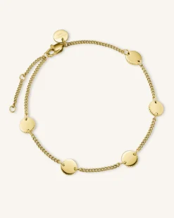Rosefield 5 Coin Bracelet Sale
