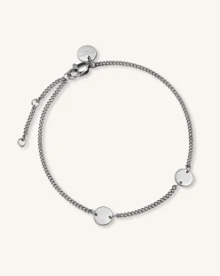 Rosefield 2 Coin Bracelet Clearance
