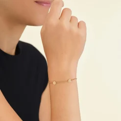 Rosefield 2 Coin Bracelet Clearance