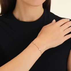 Rosefield 2 Coin Bracelet Clearance