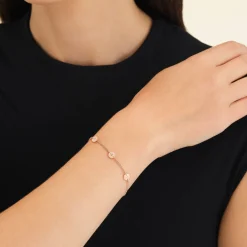 Rosefield 3 Coin Bracelet New