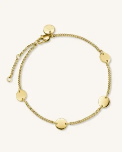 Rosefield 4 Coin Bracelet Outlet