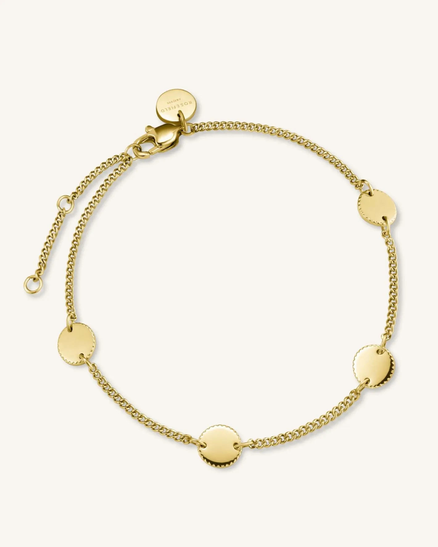 Rosefield 4 Coin Bracelet Outlet