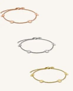 Rosefield 4 Coin Bracelet Outlet