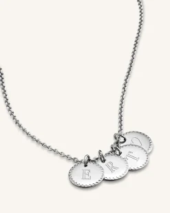 Rosefield 4 Coin Charm Necklace Online