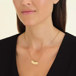 Rosefield 4 Coin Charm Necklace Online