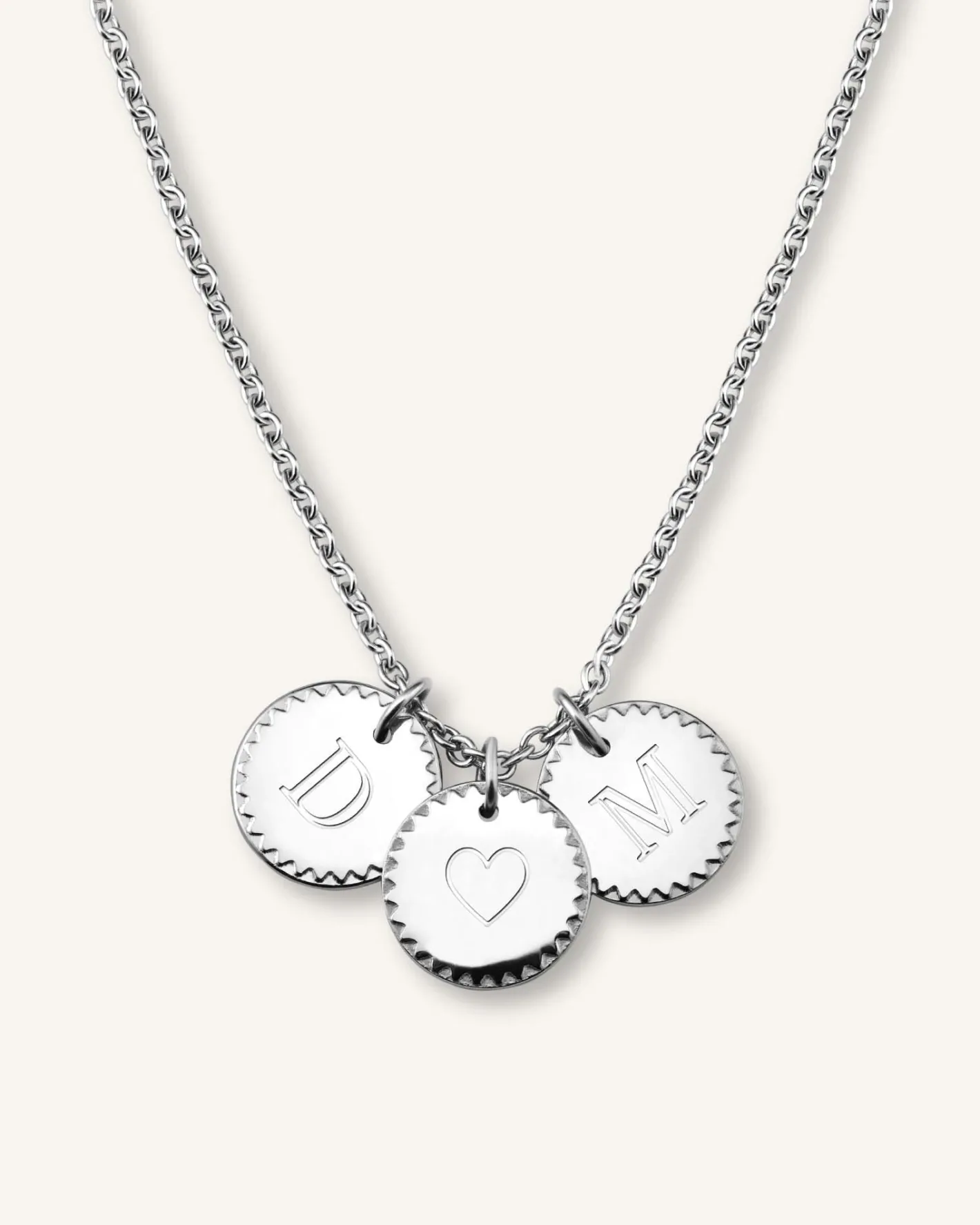 Rosefield 3 Coin Charm Necklace Sale