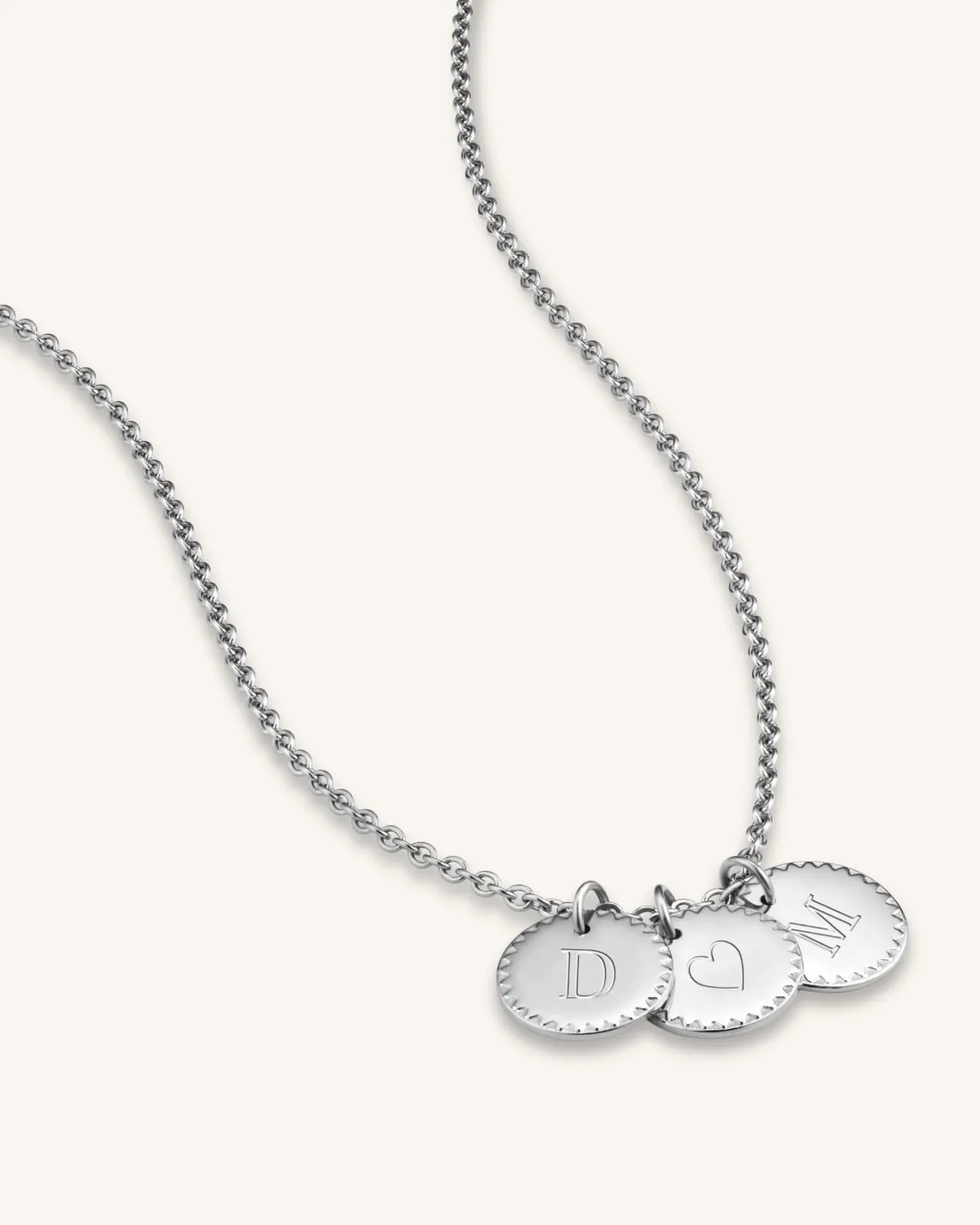 Rosefield 3 Coin Charm Necklace Sale