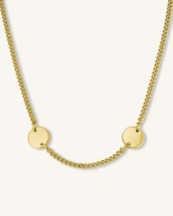 Rosefield 2 Coin Necklace Clearance