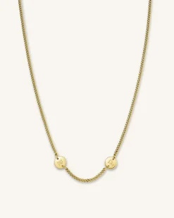 Rosefield 2 Coin Necklace Clearance
