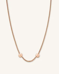 Rosefield 2 Coin Necklace Clearance