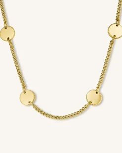 Rosefield 4 Coin Necklace Hot