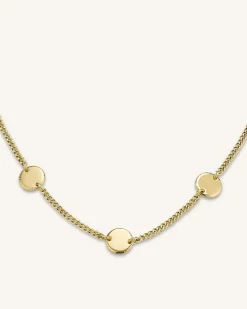 Rosefield 3 Coin Necklace Clearance