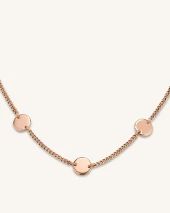 Rosefield 3 Coin Necklace Clearance
