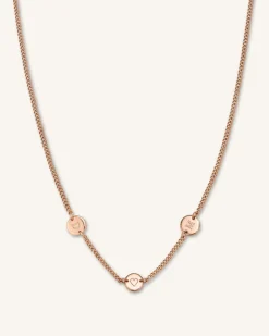 Rosefield 3 Coin Necklace Clearance