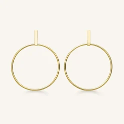 Rosefield Bar Earing Gold Sale