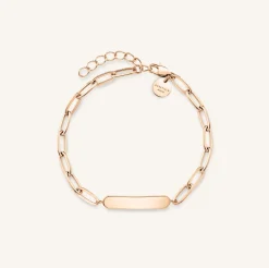 Rosefield Bar Hammered Bracelet New