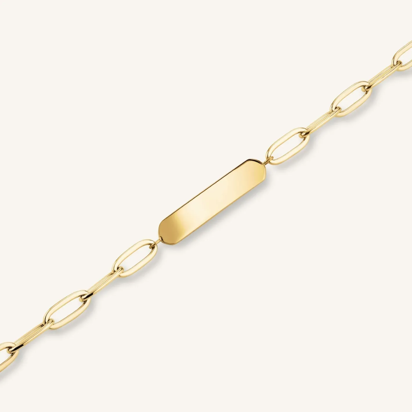 Rosefield Bar Hammered Bracelet New