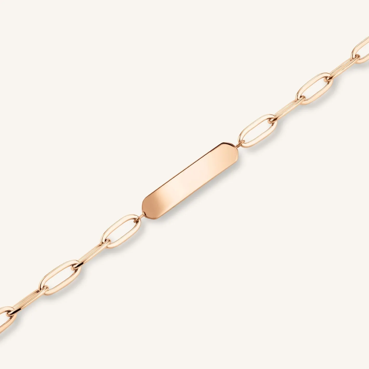 Rosefield Bar Hammered Bracelet New