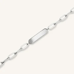 Rosefield Bar Hammered Bracelet New