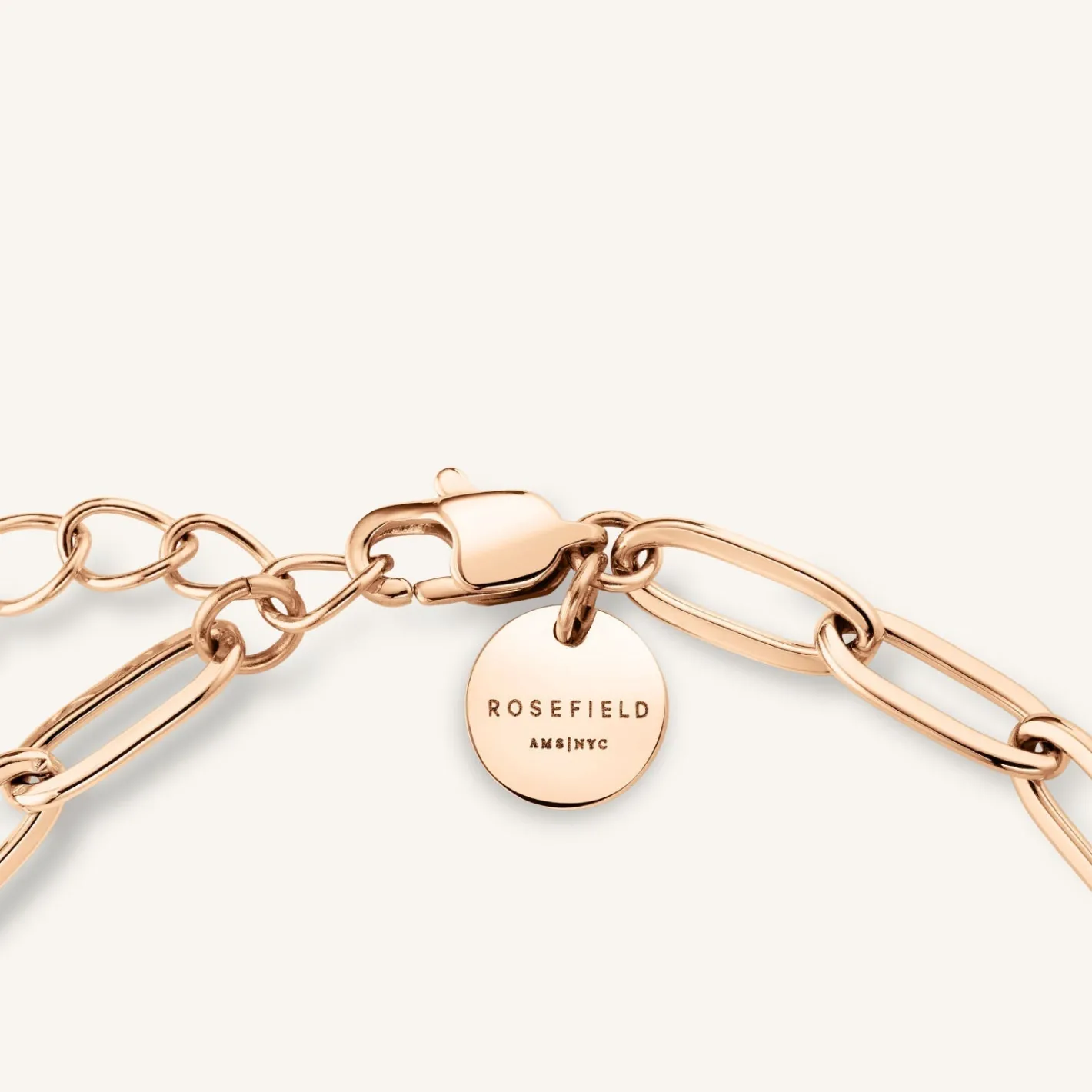 Rosefield Bar Hammered Bracelet New