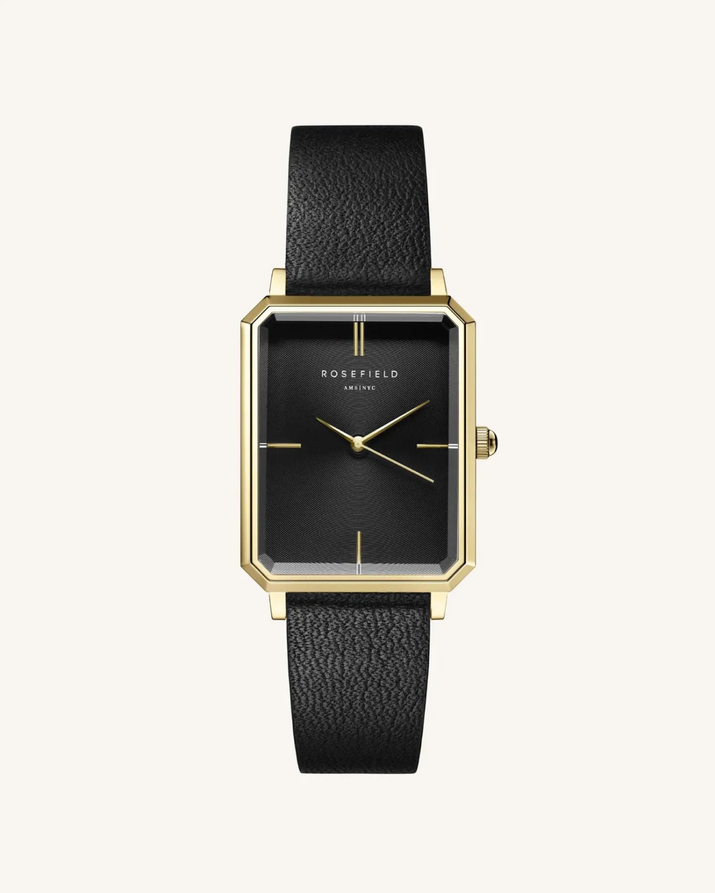 Rosefield Black Gold Strap Outlet