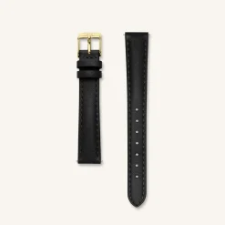 Rosefield Black Leather Strap Online