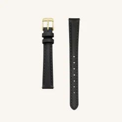 Rosefield Black Leather Strap Clearance
