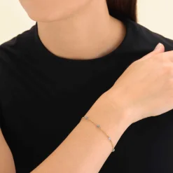 Rosefield Blue Stone Bracelet Sale