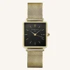 Rosefield Boxy Black Gold Mesh New