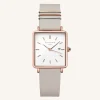 Rosefield Boxy Cool Grey Rose Gold Clearance