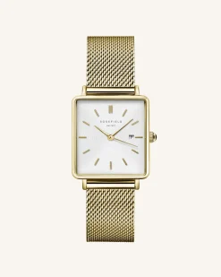 Rosefield Boxy Gold Mesh Clearance