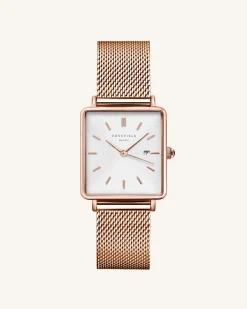 Rosefield Boxy Rose Gold Mesh Online