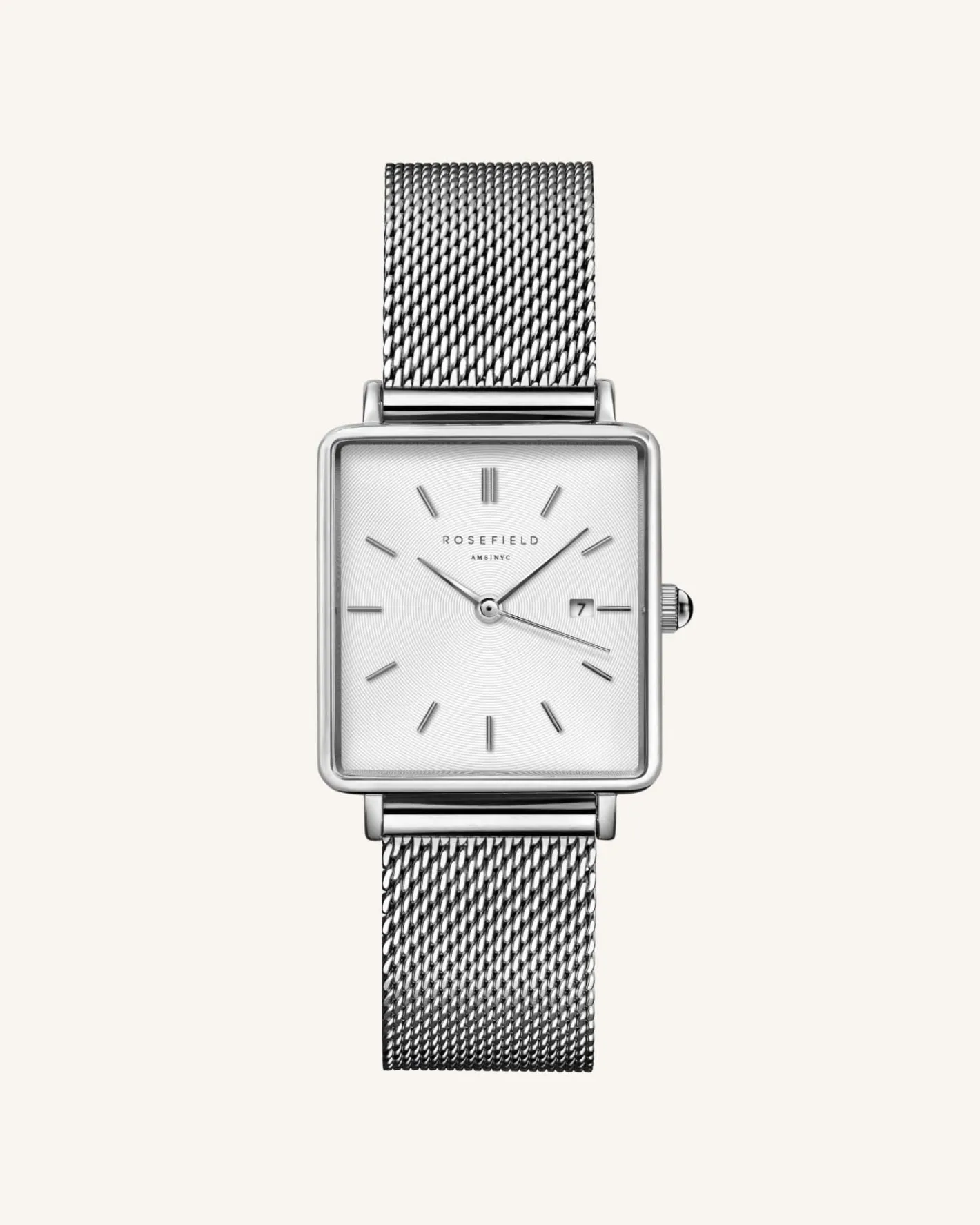 Rosefield Boxy Silver Mesh Sale