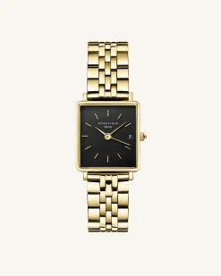 Rosefield Boxy XS Black Gold Sale