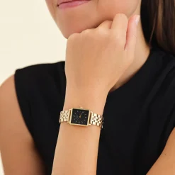 Rosefield Boxy XS Black Gold Sale