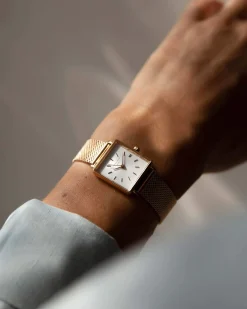 Rosefield Boxy XS Rose Gold Mesh Outlet