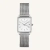 Rosefield Boxy XS Silver Mesh Outlet