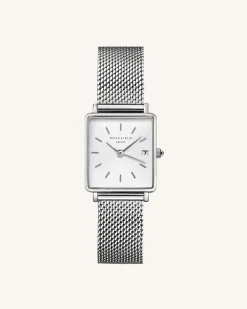 Rosefield Boxy XS Silver Mesh Outlet