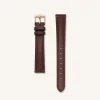 Rosefield Brown Leather Strap Hot