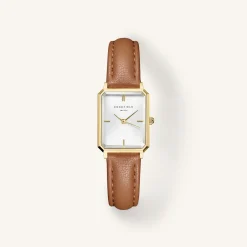Rosefield Camel Leather Strap Discount